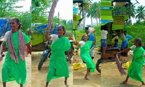 Devara: టవల్ ను గిరా గిరా తిప్పుతూ ఎన్టీఆర్ దేవర స్టెప్పులును దించేసిన బామ్మ.. ఫైర్ కాదు వైల్డ్ ఫైర్ అంటూ కామెంట్స్
