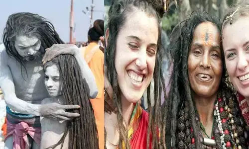 కుంభమేళాలో మహిళా నాగ సాధువులు..