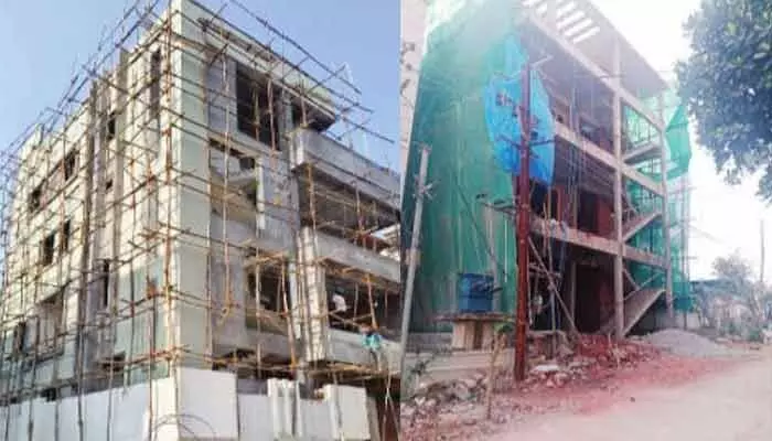 Kapra: అక్రమ నిర్మాణాలకు అడ్డాగా కాప్రా సర్కిల్ Kapra: అక్రమ నిర్మాణాలకు అడ్డాగా కాప్రా సర్కిల్