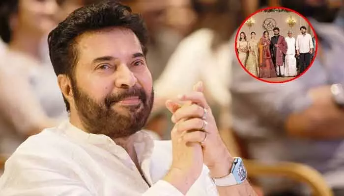 అఖిల్ రిసెప్షన్కు హాజరైన మెగాస్టార్.. కొత్త జంటకు కంగ్రాట్స్ చెబుతూ ట్వీట్ అఖిల్ రిసెప్షన్కు హాజరైన మెగాస్టార్.. కొత్త జంటకు కంగ్రాట్స్ చెబుతూ ట్వీట్