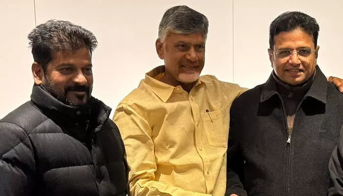 Davos: దావోస్లో కలుసుకున్న రేవంత్, చంద్రబాబు Davos: దావోస్లో కలుసుకున్న రేవంత్, చంద్రబాబు