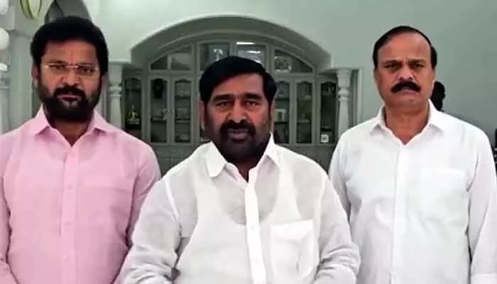 బీఆర్ఎస్ దీక్షకు రేవంత్ కి ఎందుకు వణుకు.. మాజీమంత్రి జగదీష్ రెడ్డి ఫైర్ బీఆర్ఎస్ దీక్షకు రేవంత్ కి ఎందుకు వణుకు.. మాజీమంత్రి జగదీష్ రెడ్డి ఫైర్