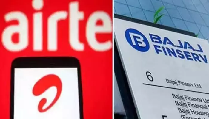 Airtel-Bajaj Finance: డిజిటల్ ఫైనాన్స్ సేవల కోసం ఎయిర్టెల్, బజాజ్ ఫైనాన్స్ భాగస్వామ్యం Airtel-Bajaj Finance: డిజిటల్ ఫైనాన్స్ సేవల కోసం ఎయిర్టెల్, బజాజ్ ఫైనాన్స్ భాగస్వామ్యం