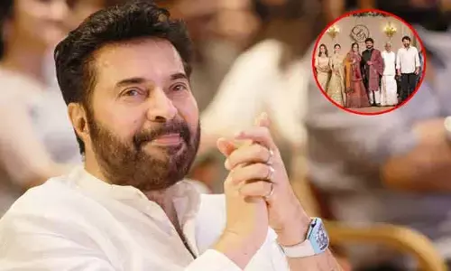 అఖిల్ రిసెప్షన్‌కు హాజరైన మెగాస్టార్.. కొత్త జంటకు కంగ్రాట్స్ చెబుతూ ట్వీట్