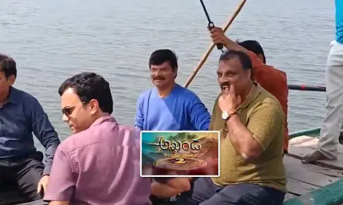 Akhanda2 Update: బోయపాటి వేట షురూ.. కృష్ణా నదిలో పడవపై సంచారం