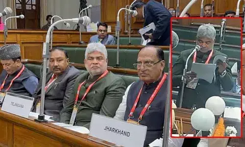 Bihar: తెలంగాణ ఎమ్మెల్యేలను అభినందించిన స్పీకర్ గడ్డం ప్రసాద్