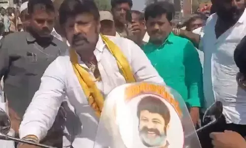 ‘ప్రాణం పోతే మళ్ళీ రాదు’.. రోడ్డు ప్రమాదాల నివారణ పై జెండా ఊపిన నందమూరి నటసింహం