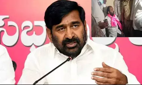 Jagadish Reddy : నల్గొండలో కాంగ్రెస్ గూండాల రాజ్యం : మాజీ మంత్రి జగదీష్ రెడ్డి