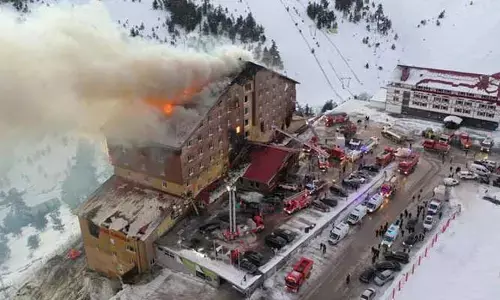 Turkey Fire Accident : తుర్కియేలో ఘోర అగ్ని ప్రమాదం.. 66 మంది మృతి