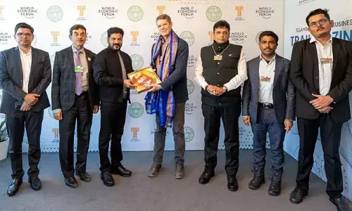 Davos: దావోస్ వేదికగా తెలంగాణ చరిత్రలోనే భారీ పెట్టుబడి! అమెజాన్‌తో కీలక ఒప్పందం