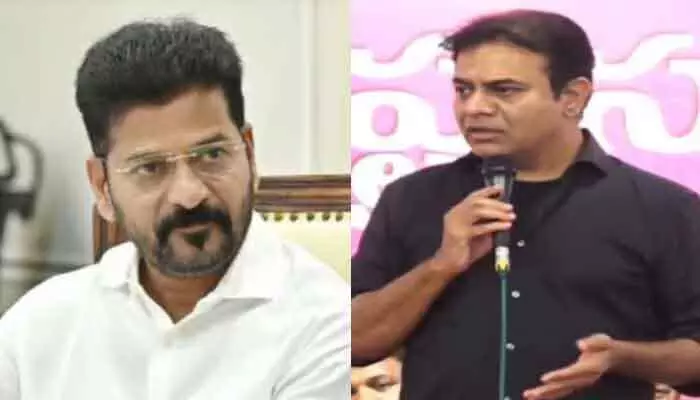 KTR : ముక్కు నేలకు రాయాల్సింది ఎవరో..? : కేటీఆర్ KTR : ముక్కు నేలకు రాయాల్సింది ఎవరో..? : కేటీఆర్