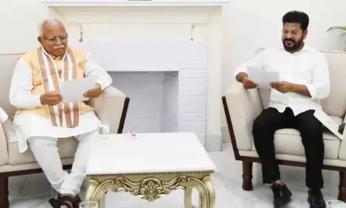 రూ.10 వేల కోట్లు ఇవ్వండి.. కేంద్రమంత్రి ఖట్టర్‌కు CM రేవంత్ విజ్ఞప్తి