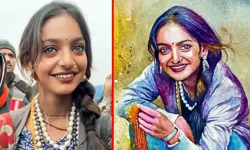 బాలీవుడ్‌లో ‘కుంభమేళా మోనాలిసా’ లాంటి కళ్లున్న హీరోయిన్.. ఫొటోస్ వైరల్
