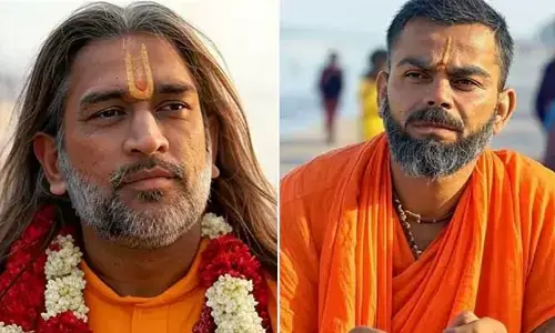 సాధువుల్లా మారిపోయిన టీమిండియా స్టార్ క్రికెటర్లు.. ఫొటోలు వైరల్