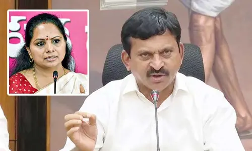 కలెక్టర్‌ను తిట్టిన అంశంపై మంత్రి పొంగులేటి వివరణ.. MLC కవితకు కౌంటర్