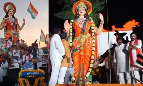 Maha Aarti Rally: భారతమాత మహాహారతి ర్యాలీ.. ట్రాక్టర్ నడిపిన కేంద్ర మంత్రి