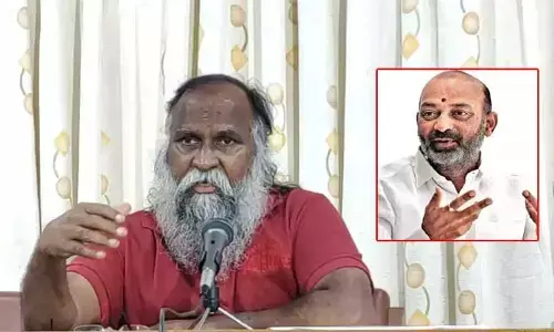 తెలంగాణ ప్రజలను బండి సంజయ్ బ్లాక్ మెయిల్ చేస్తున్నారా?.. జగ్గారెడ్డి సీరియస్