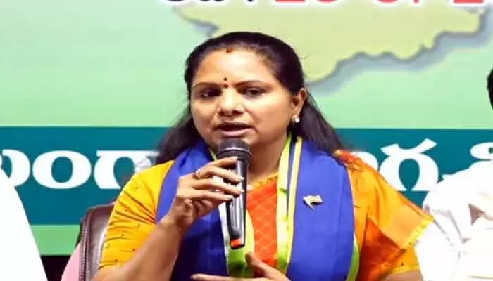 దానిపై కేంద్రం ప్రకటన చేసి తీరాల్సిందే.. MLC కవిత డిమాండ్ దానిపై కేంద్రం ప్రకటన చేసి తీరాల్సిందే.. MLC కవిత డిమాండ్