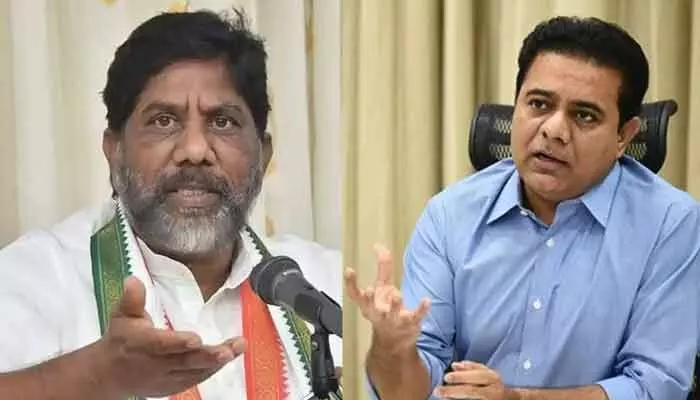 గడీల్లో కూర్చొని లబ్దిదారులను ఎంపిక చేసినట్టు కాదు.. కేటీఆర్కు భట్టి కౌంటర్ గడీల్లో కూర్చొని లబ్దిదారులను ఎంపిక చేసినట్టు కాదు.. కేటీఆర్కు భట్టి కౌంటర్