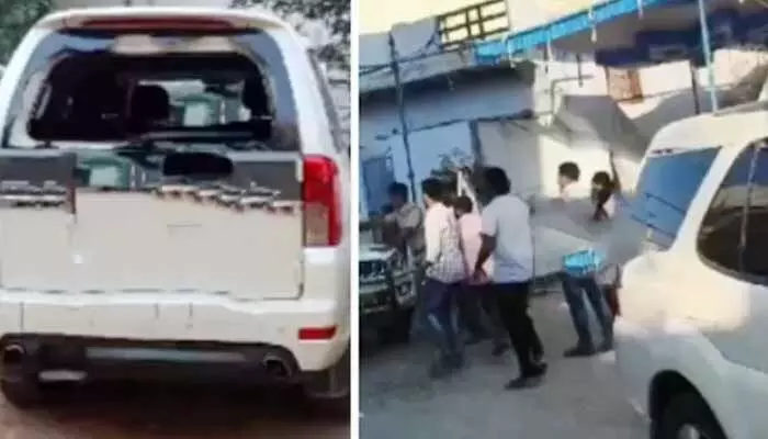 ధర్మవరంలో తీవ్ర ఉద్రిక్తత.. టీడీపీ నాయకులపై ఎటాక్..! ధర్మవరంలో తీవ్ర ఉద్రిక్తత.. టీడీపీ నాయకులపై ఎటాక్..!
