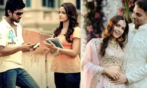 engagement photos: సడెన్‌గా ఎంగేజ్‌మెంట్ చేసుకుని షాక్ ఇచ్చిన రామ్ చరణ్ ప్రియురాలు.. న్యూ బిగినింగ్ అంటూ పోస్ట్