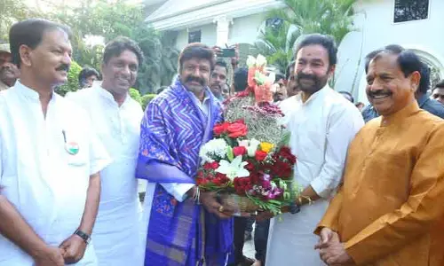 NDA: సినీనటుడు బాలకృష్ణకు కేంద్రమంత్రి కిషన్ రెడ్డి సత్కారం