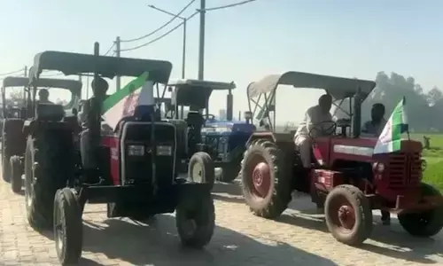 Farmers tractor march: గణతంత్ర దినోత్సవం సందర్భంగా రైతుల ట్రాక్టర్ల ర్యాలీ