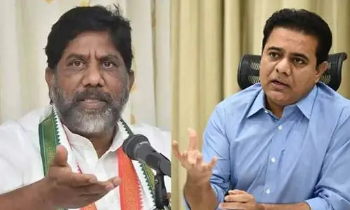 గడీల్లో కూర్చొని లబ్దిదారులను ఎంపిక చేసినట్టు కాదు.. కేటీఆర్‌కు భట్టి కౌంటర్