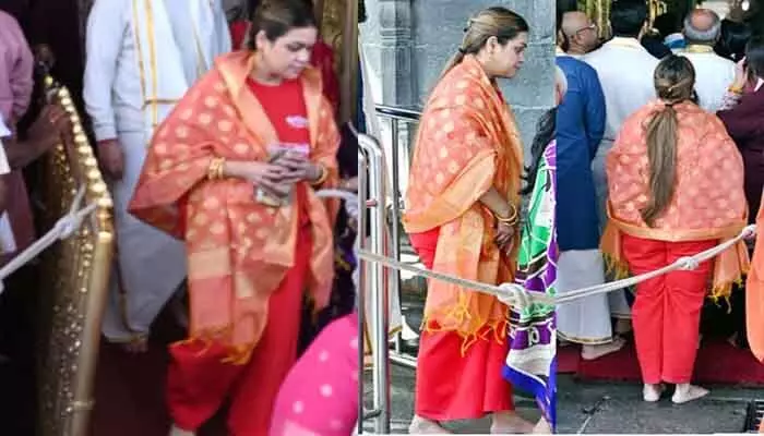 Tirumala : తిరుమలలో డ్రెస్ కోడ్ ఉల్లంఘన వివాదం ! Tirumala : తిరుమలలో డ్రెస్ కోడ్ ఉల్లంఘన వివాదం !