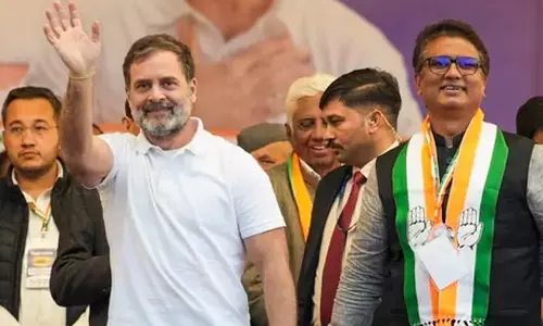 Rahul: చిన్న కారులో వచ్చాడు శీష్ మహల్‌ నిర్మించాడు.. కేజ్రీవాల్ పై రాహుల్ గాంధీ తీవ్ర విమర్శలు