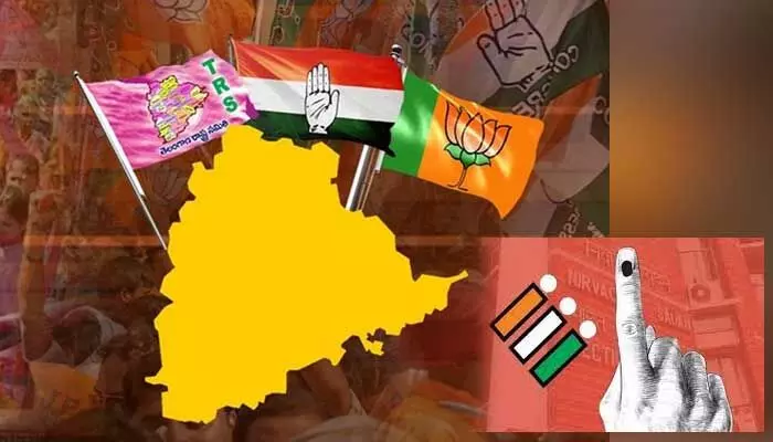MLC elections: తెలంగాణలో మూడు ఎమ్మెల్సీ స్థానాల ఎన్నికలకు నోటిఫికేషన్ షెడ్యూల్ రిలీజ్ MLC elections: తెలంగాణలో మూడు ఎమ్మెల్సీ స్థానాల ఎన్నికలకు నోటిఫికేషన్ షెడ్యూల్ రిలీజ్