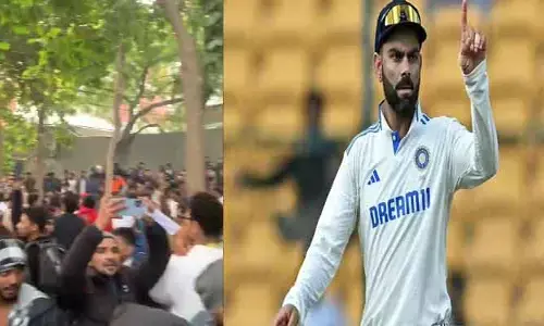 Virat Kohli : కింగ్ ఆగయా..కోహ్లీ రాకతో కిక్కిరిసిపోయిన స్టేడియం