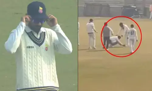 Virat Kohli: విరాట్ కోహ్లీ కాళ్లు మొక్కిన అభిమాని.. సోషల్ మీడియాలో వీడియో వైరల్
