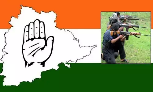 మావోయిస్టులకు తెలంగాణ కాంగ్రెస్ సంచలన పిలుపు
