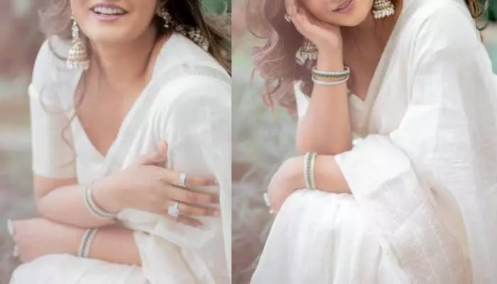 వైట్ శారీ, అతని పాటలు అంటే నాకు చాలా ఇష్టం.. రవితేజ బ్యూటీ ఇంట్రెస్టింగ్ పోస్ట్ వైట్ శారీ, అతని పాటలు అంటే నాకు చాలా ఇష్టం.. రవితేజ బ్యూటీ ఇంట్రెస్టింగ్ పోస్ట్