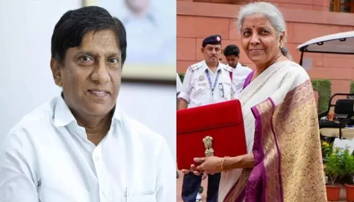 కేంద్ర బడ్జెట్లో మరోసారి తెలంగాణకు అన్యాయం: మాజీ ఎంపీ వినోద్ కీలక వ్యాఖ్యలు కేంద్ర బడ్జెట్లో మరోసారి తెలంగాణకు అన్యాయం: మాజీ ఎంపీ వినోద్ కీలక వ్యాఖ్యలు
