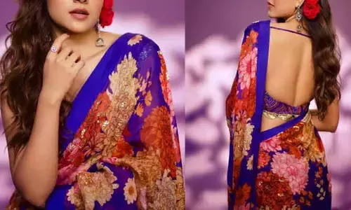 సంప్రదాయ లుక్‌లో దర్శనమిచ్చిన టాలీవుడ్ బ్యూటీ.. క్యూట్‌నెస్ ఓవర్‌లోడెడ్ అంటూ నెటిజన్ల కామెంట్స్
