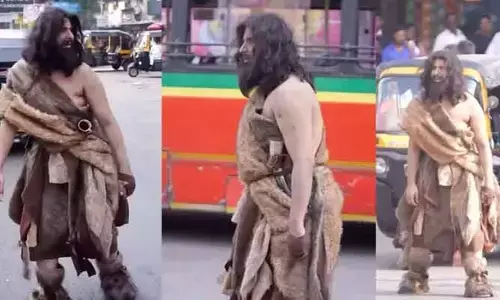 బిచ్చగాడిలా మారిన స్టార్ హీరో.. షాకింగ్ వీడియో వైరల్
