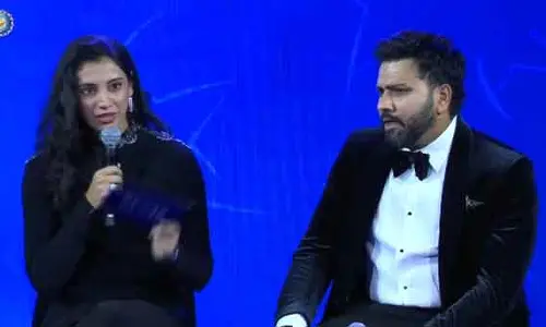 Rohit Sharma : మా ఆవిడ చూస్తుంది..నేను అది చెప్పలేను : రోహిత్ శర్మ