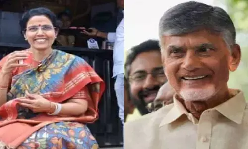 సీఎం చంద్రబాబుకు నారా భువనేశ్వరి స్వీట్ వార్నింగ్!