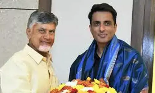 సీఎం చంద్రబాబును కలిసిన నటుడు సోనూసూద్