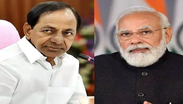 PM Letter: మాజీ సీఎం కేసీఆర్కు ప్రధాని మోడీ లేఖ.. సోదరి మరణంపై సంతాప సందేశం PM Letter: మాజీ సీఎం కేసీఆర్కు ప్రధాని మోడీ లేఖ.. సోదరి మరణంపై సంతాప సందేశం