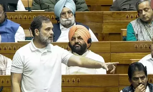 Rahul: రాహుల్ గాంధీపై సభా హక్కుల ఉల్లంఘన నోటీసు.. స్పీకర్ ఓం బిర్లాకు బీజేపీ ఎంపీ దూబే విజ్ఞప్తి