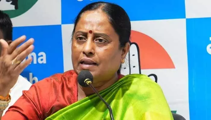 కాంగ్రెస్ శ్రేణులకు మంత్రి కొండా సురేఖ కీలక పిలుపు కాంగ్రెస్ శ్రేణులకు మంత్రి కొండా సురేఖ కీలక పిలుపు