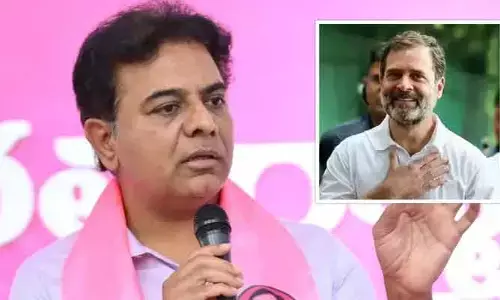 KTR : దమ్ముంటే వారిపై అనర్హత వేటు వేయండి : కేటీఆర్ సవాల్