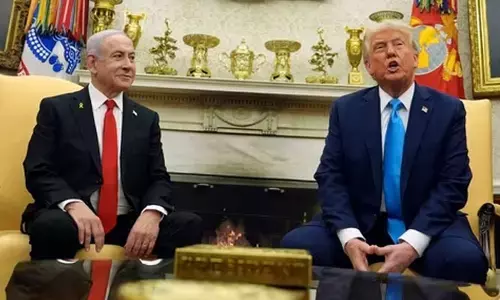 Trump: గాజాను స్వాధీనం చేసుకుంటాం.. యూఎస్ అధ్యక్షుడు ట్రంప్ కీలక ప్రకటన