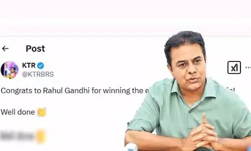 KTR: ‘కంగ్రాట్స్ రాహుల్ గాంధీ’.. కేటీఆర్ సెటైరికల్ ట్వీట్