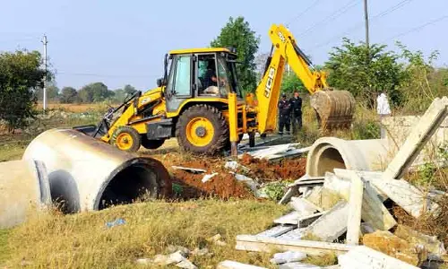 రంగారెడ్డి జిల్లాలో హైడ్రా అధికారులు దూకుడు