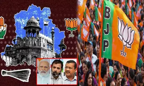 Delhi Election Results: ఢిల్లీ గడ్డపై కాషాయ జెండా.. ఆప్ కు కలిసిరాని జైల్ సెంటిమెంట్