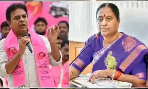 KTR : కేటీఆర్ కు మంత్రి కొండా సురేఖ కౌంటర్